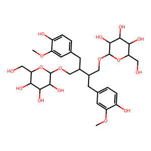 がく様 158932-33-3・(R,R)-Secoisolariciresinol diglucoside・(R,R