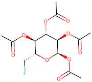 6-Deoxy-6-fluoro-1,2,3,4-tetra-O-acetyl-α-D-glucopyranose