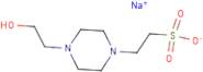 N-2-Hydroxyethylpiperazine-N'-2-ethanesulphonic acid hemisodium salt