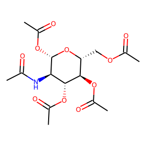 2-Acetamido-2-deoxy-β-D-glucopyranose 1,3,4,6-tetraacetate