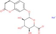 7-Hydroxycoumarin glucuronide sodium salt