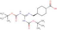 4-trans-[(Boc)2-guanidino]cyclohexane carboxylic acid