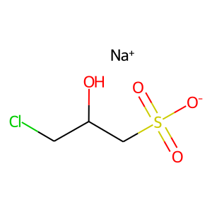 3-Chloro-2-hydroxypropanesulphonic acid sodium salt hemihydrate