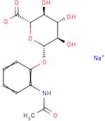 2-(Acetylamino)phenyl ?-D-glucopyranosiduronic acid, sodium salt