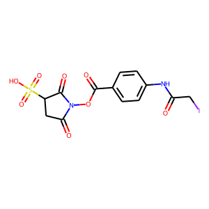 Sulphosuccinimidyl (4-iodoacetyl)aminobenzoate