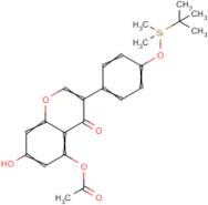 5-O-Acetyl-4'-O-tert-butyldimethylsilyl-genistein