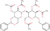 Benzyl 2,2',3,3',6-penta-O-acetyl-4',6'-O-benzylidene-?-D-lactoside