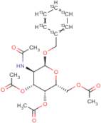 Benzyl-13C6 2-acetamido-3,4,6-tri-O-acetyl-2-deoxy-?-D-galactopyranoside