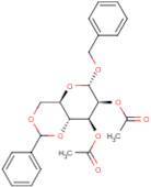 Benzyl 2,3-di-O-acetyl-4,6-O-benzylidene-?-D-mannopyranoside