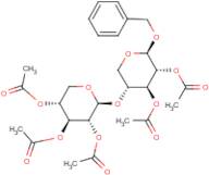 Benzyl β-D-xylobioside pentaacetate