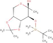 1-Deoxy-3-O-tert-butyldimethylsilyl-4,5-O-isopropylidene-D-fructopyranose