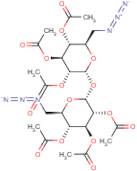 6,6'-Diazido-6,6'-dideoxy-α,α-D-trehalose hexaacetate
