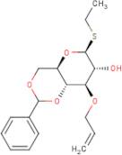 Ethyl 3-O-allyl-4,6-O-benzylidene-1-thio-?-D-glucopyranoside