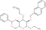 Ethyl 3-O-allyl-4,6-O-benzylidene-2-O-naphthylmethyl-1-thio-?-D-glucopyranoside