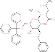 Ethyl 3-O-benzyl-2-O-levulinoyl-6-O-trityl-1-thio-?-D-glucopyranoside
