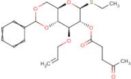 Ethyl 3-O-allyl-4,6-O-benzylidene-2-O-levulinoyl-1-thio-?-D-glucopyranoside