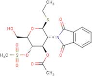 Ethyl 3-O-acetyl-2-deoxy-4-O-mesyl-2-phthalimido-1-thio-?-D-glucopyranose