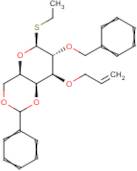 Ethyl 3-O-allyl-2-O-benzyl-4,6-O-benzylidene-1-thio-?-D-galactopyranoside