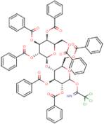 2,2',3,3',4',6,6'-Hepta-O-benzoyl-D-lactosyl trichloroacetimidate