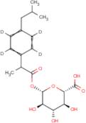 (R,S)-Ibuprofen-d4 acyl-?-D-glucuronide