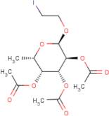 2-Iodoethyl 2,3,4-tri-O-acetyl-?-L-fucopyranoside