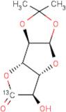 1,2-O-Isopropylidene-?-L-idofuranuronic-6-13C acid ?-lactone