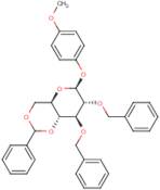 4-Methoxyphenyl 2,3-di-O-benzyl-4,6-O-benzylidene-?-D-glucopyranoside