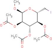 Methyl 2,3,4-tri-O-acetyl-6-deoxy-6-iodo-?-D-glucopyranoside