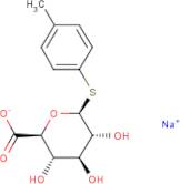 4-Methylphenyl 1-thio-?-D-glucopyranosiduronic acid sodium salt