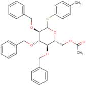 4-Methylphenyl 6-O-acetyl-2,3,4-tri-O-benzyl-1-thio-D-glucopyranoside