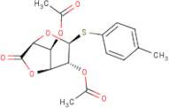 4-Methylphenyl 2,4-di-O-acetyl-1-thio-?-D-glucopyranosylurono-6,3-lactone