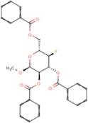 Methyl 2,3,6-tri-O-benzoyl-4-deoxy-4-fluoro-?-D-glucopyranoside