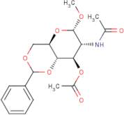 Methyl 2-acetamido-3-O-acetyl-4,6-O-benzylidene-2-deoxy-?-D-glucopyranoside