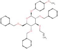 4-Methoxyphenyl 3-O-allyl-2,4,6-tri-O-benzyl-?-D-galactopyranoside