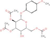 4-Methoxyphenyl 2,3,6-tri-O-acetyl-?-D-galactopyranoside