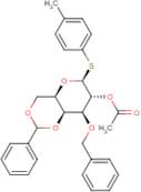 4-Methylphenyl 2-O-acetyl-3-O-benzyl-4,6-O-benzylidene-1-thio-?-D-galactopyranoside