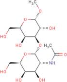 Methyl 3-O-(2-acetamido-2-deoxy-?-D-galactopyranosyl)-?-D-galactopyranoside