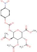 4-Nitrophenoxycarbonyl 2,3,4-tri-O-acetyl-?-D-glucopyranuronic acid methyl ester