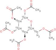 1,2,3,4,6-Penta-O-acetyl-?-D-glucopyranose-1,2,3,4,5,6-13C6