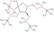 3,4,6-Tri-O-tert-butyldimethylsilyl-1,2-O-isopropylidene-?-D-fructofuranose