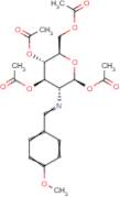 1,3,4,6-Tetra-O-acetyl-2-amino-2-deoxy-N-(4-methoxybenzylidene)-?-D-glucopyranose