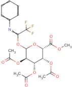 2,3,4-Tri-O-acetyl-1-(N-phenyl)trifluoroacetimidoyl-D-glucopyranuronic acid methyl ester