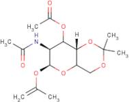 2-Acetamido-1,3-di-O-acetyl-2-deoxy-4,6-O-isopropylidene-D-glucopyranose