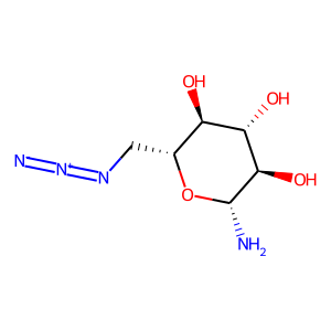 1-Amino-6-azido-1,6-dideoxy-β-D-glucopyranoside