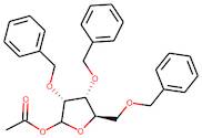 1-O-Acetyl-2,3,5-tri-O-benzyl-D-ribofuranose