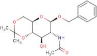Benzyl 2-acetamido-2-deoxy-4,6-O-isopropylidene-β-D-glucopyranoside