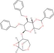 1,6:2,3-Dianhydro-4-O-(2,3-di-O-benzyl-4,6-O-benzylidene-β-D-glucopyranosyl)-β-D-mannopyranose