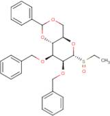 Ethyl 2,3-di-O-benzyl-4,6-O-(R)-benzylidene-1-deoxy-1-thio-α-D-mannopyranoside S-oxide