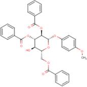 4-Methoxyphenyl 2,3,6-tri-O-benzoyl-β-D-glucopyranoside