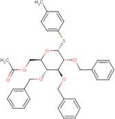 4-Methylphenyl 6-O-acetyl-2,3,4-tri-O-benzyl-1-thio-α-D-glucopyranoside